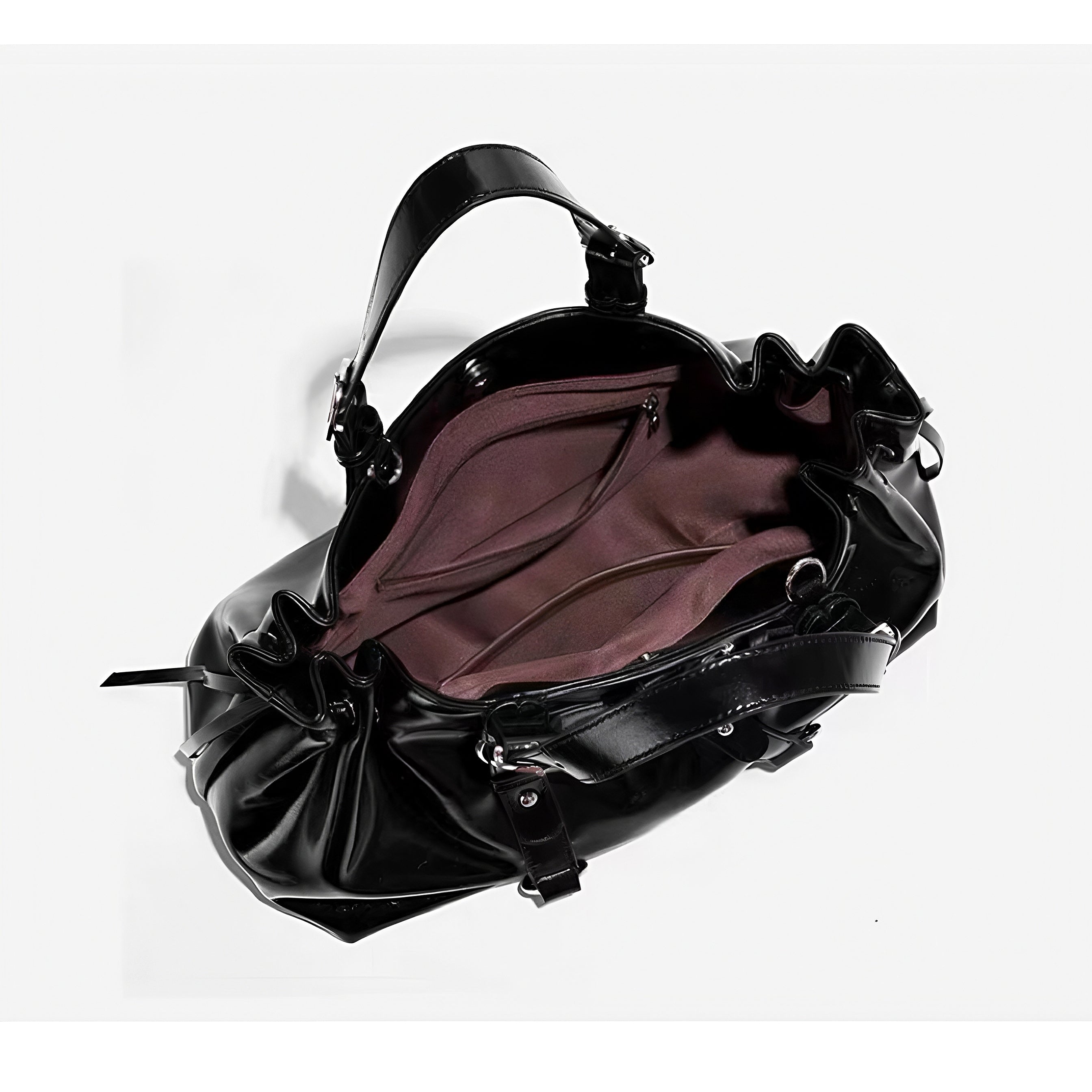 #488 Glossy Retro Duffle