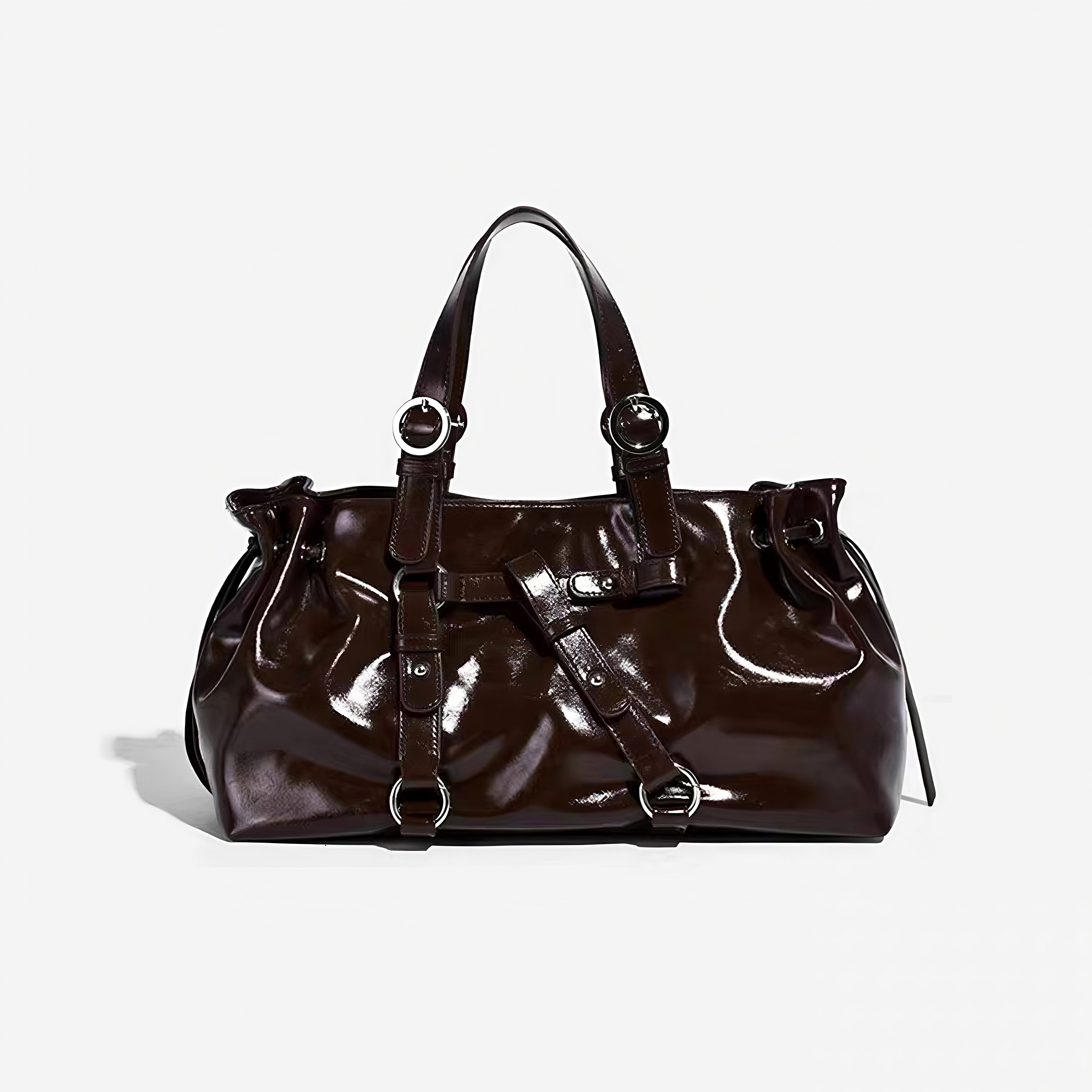 #488 Glossy Retro Duffle