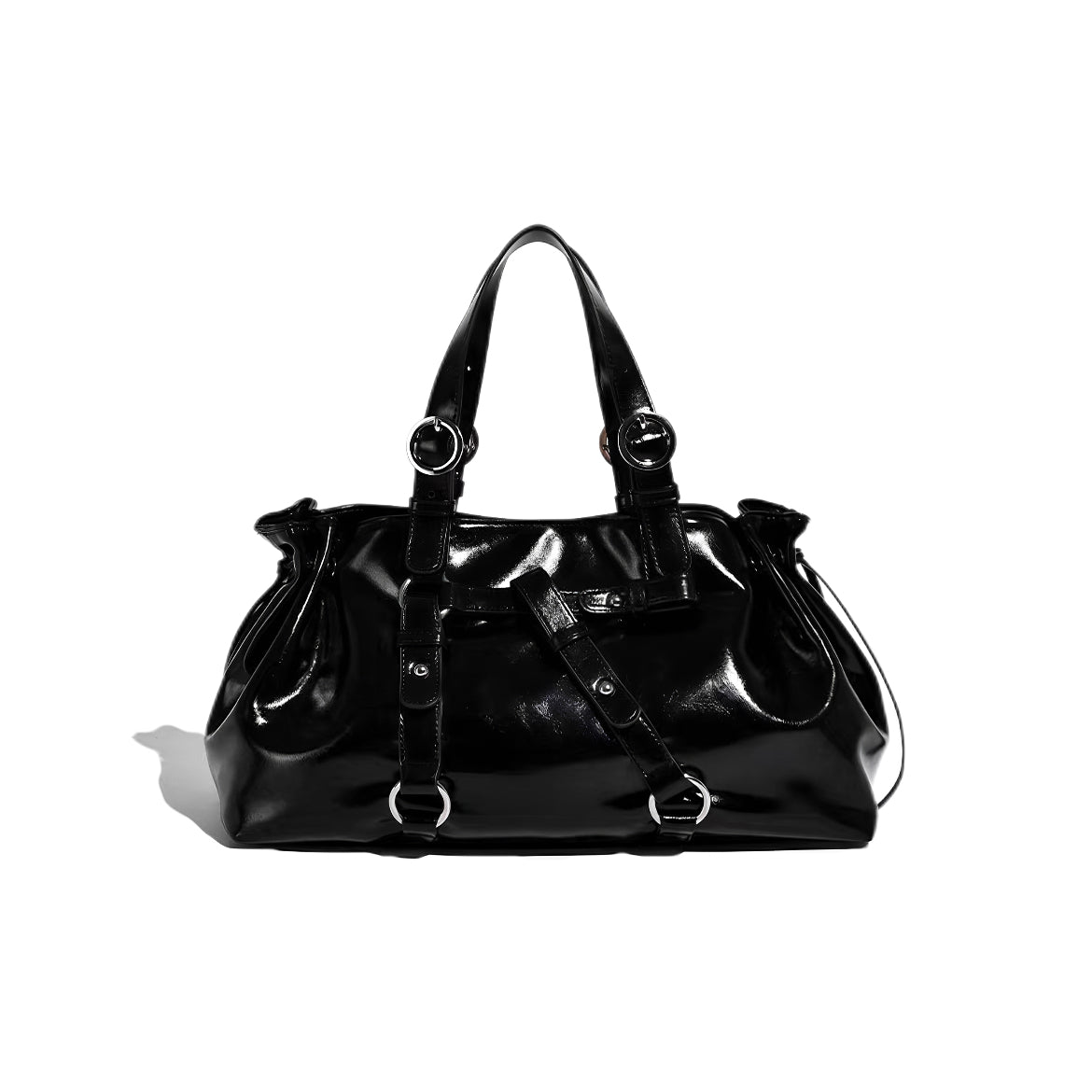 #488 Glossy Retro Duffle