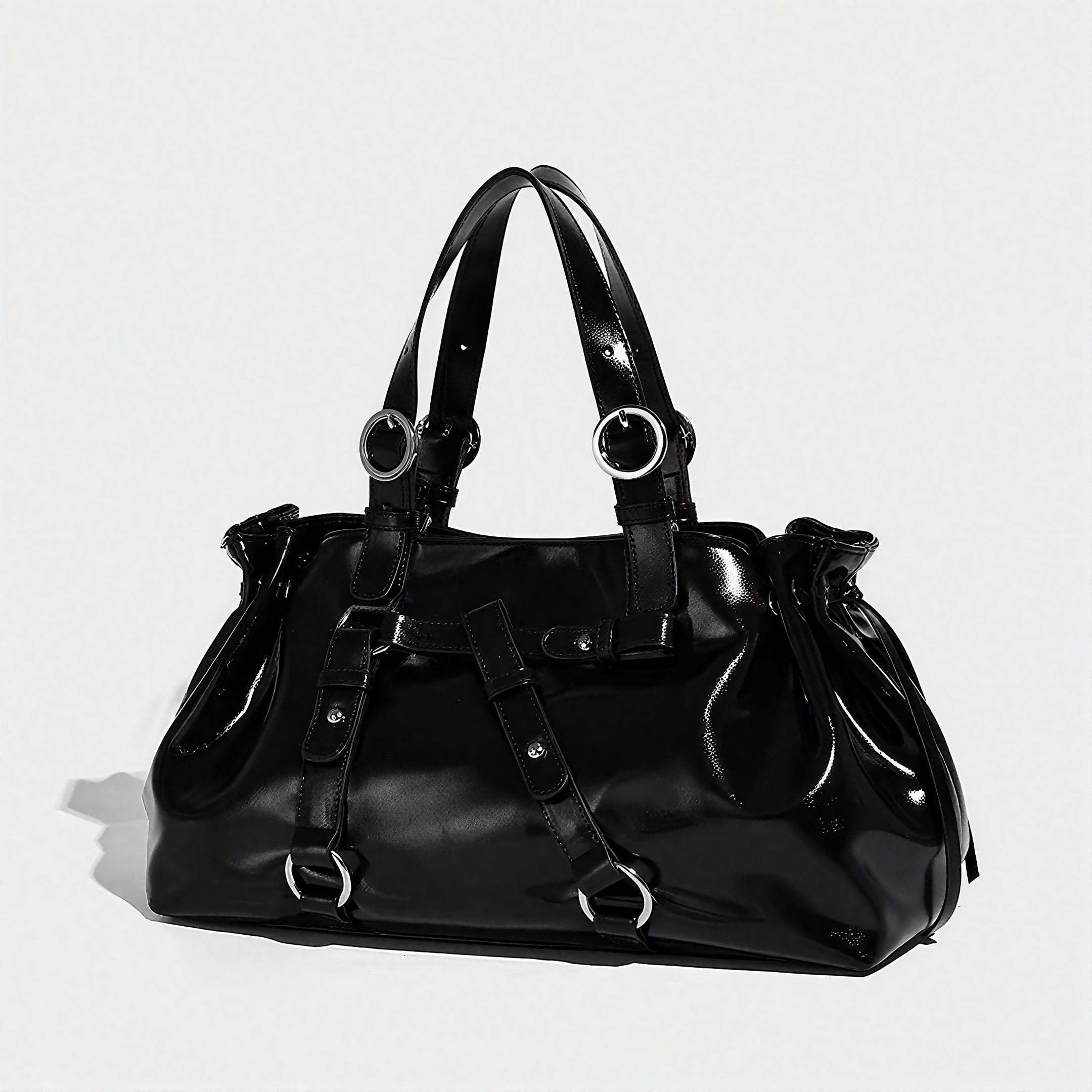 #488 Glossy Retro Duffle
