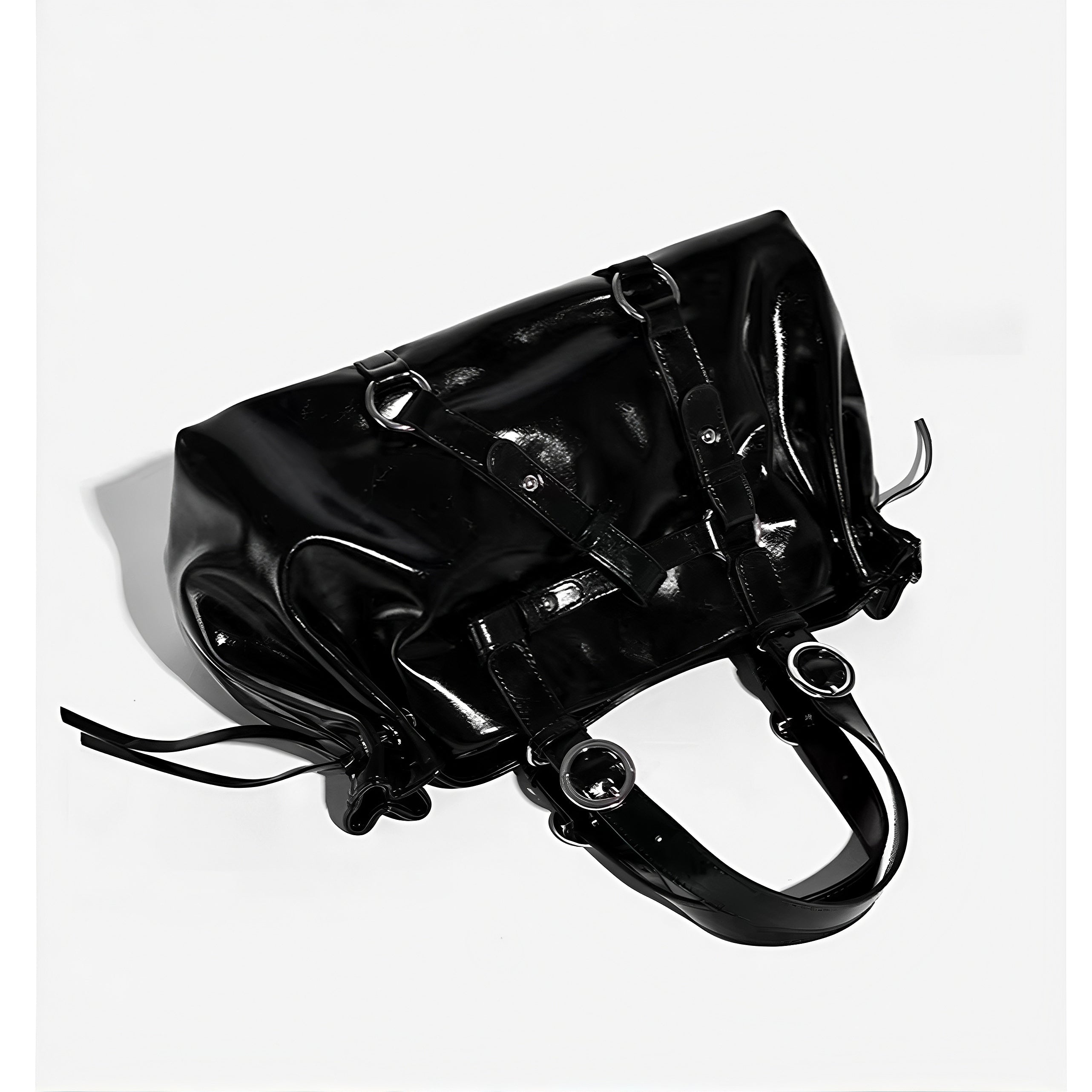 #488 Glossy Retro Duffle